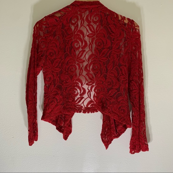 PREMISE STUDIO open jacket red - Picture 2 of 10